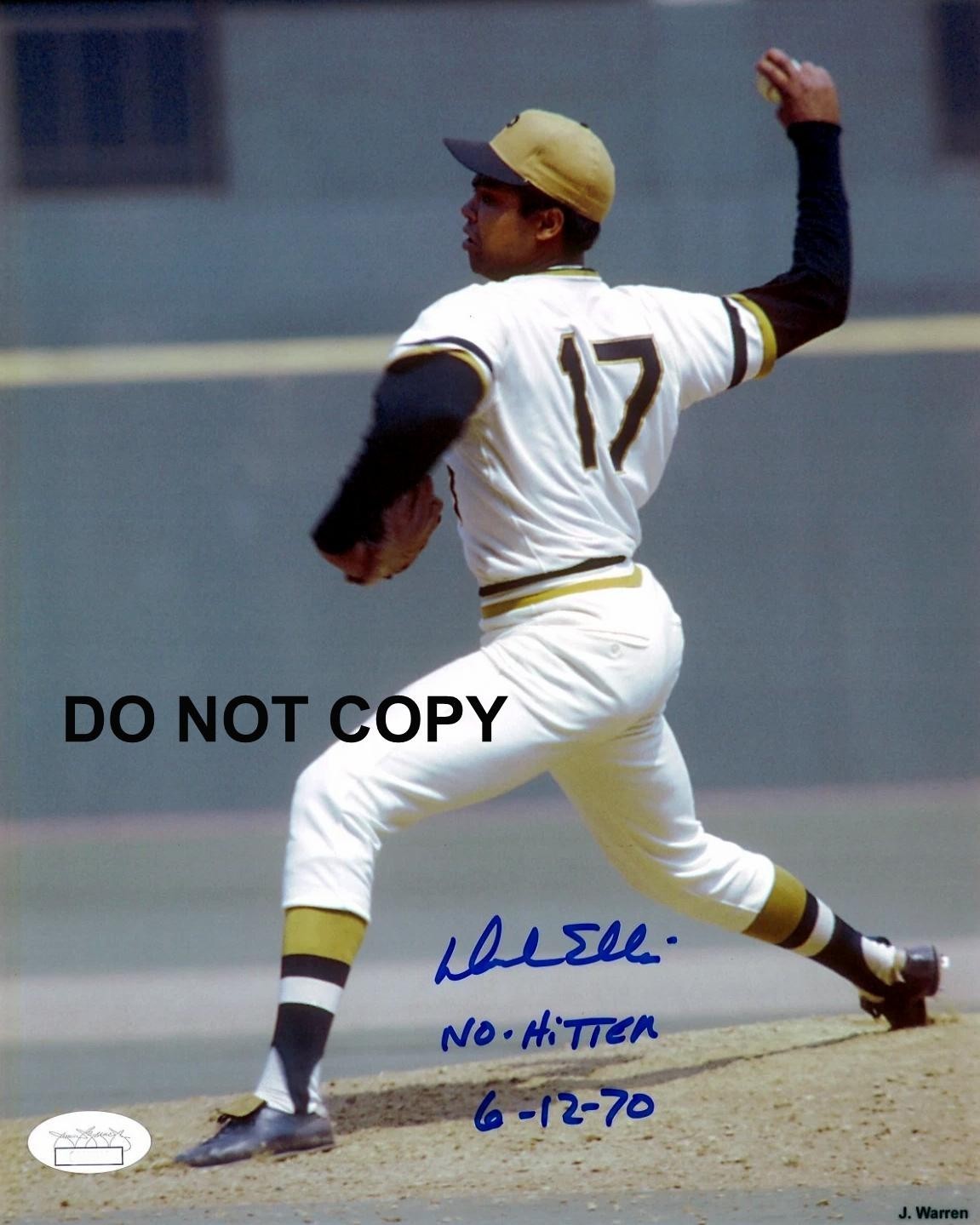 Dock Ellis PITTSBURGH PIRATES Signed Autographed REPRINT 8x10 Photo RP