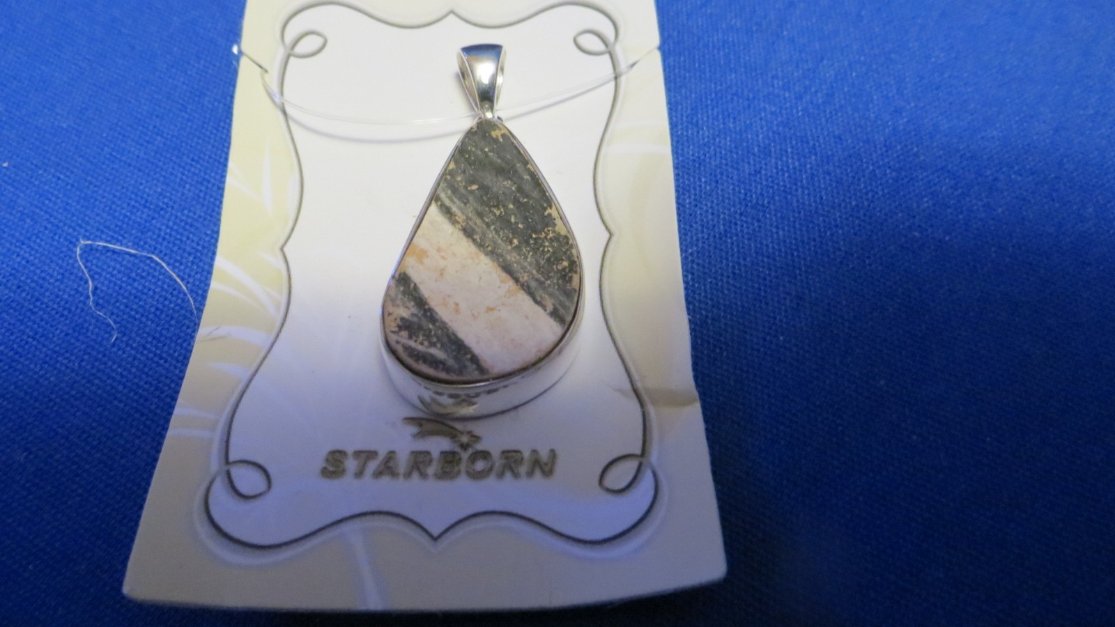 Starborn Creations Sterling Sterling Silver ANASAZI Pottery Shard Pendant