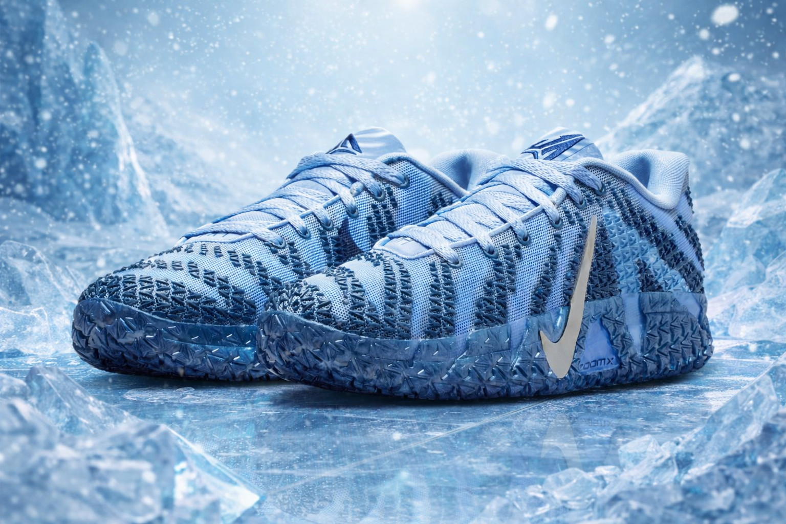 MEN Ja 3 EP HF2793-400 - Cobalt Bliss Metallic Silver - All Size US (7-12)