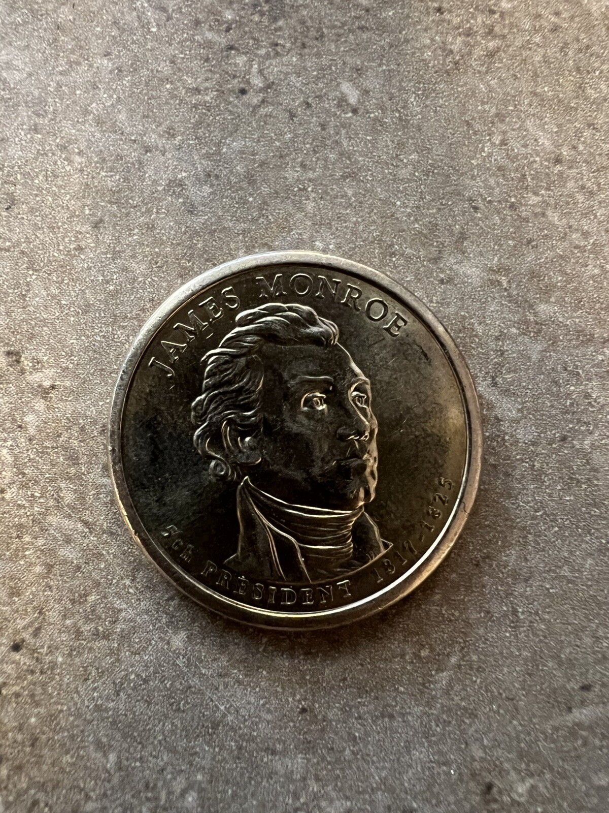 Original James Monroe One Dollar Coin 1817-1825