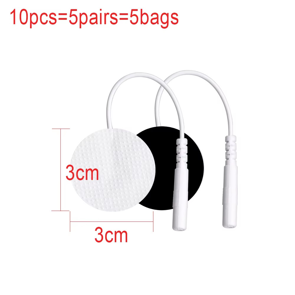 10/20Pcs Tens Muscle Electrostimulator Patches EMS Body Massager Low Frequency T