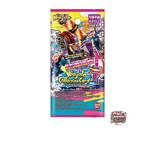 Ninjala Collection Card Vol.1 10-piece box