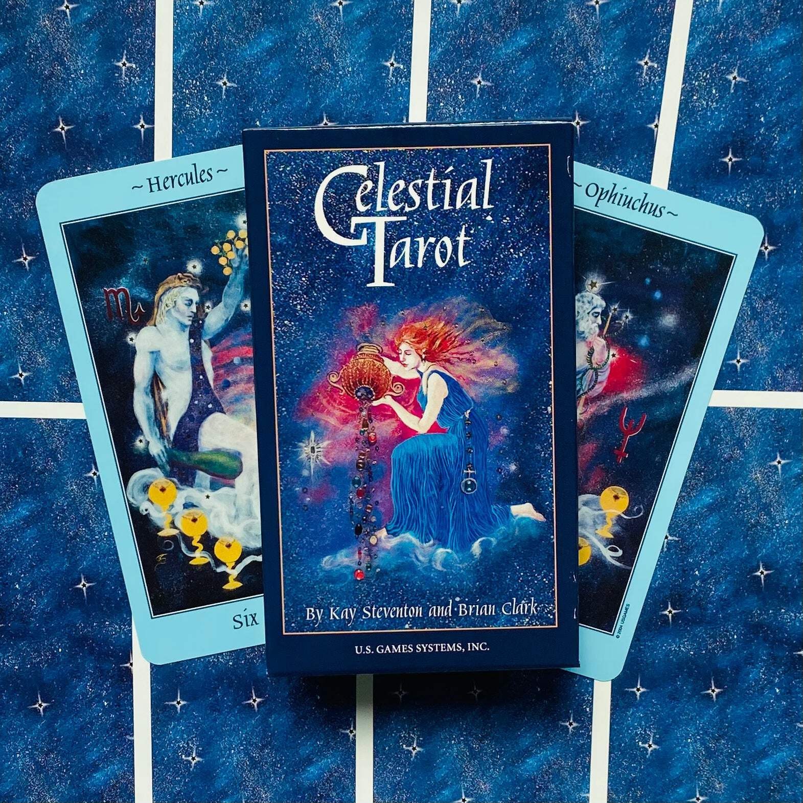 Celestial Tarot Deck Cards Mystic Cosmic Esoteric Telling Astrology US Games N