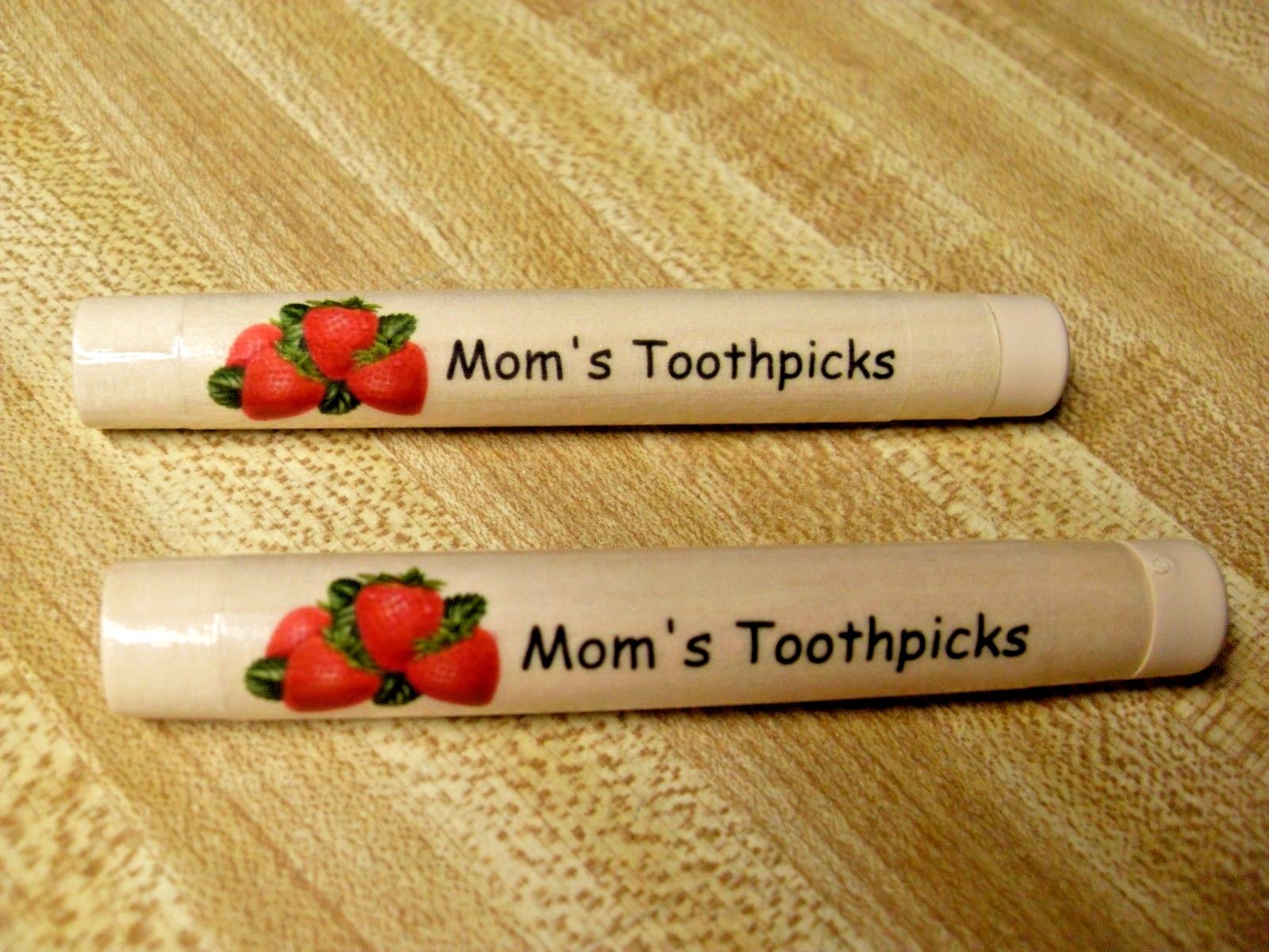 HAND-CRAFTED Personalized GIFT! Custom Holder Toothpicks, Needles, Notes, Smokes