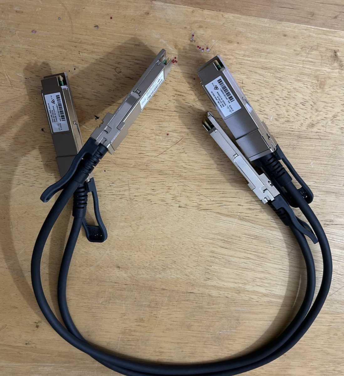 Lot of 2 Cisco Meraki MA-CBL-40G-50CM Stacking Cable