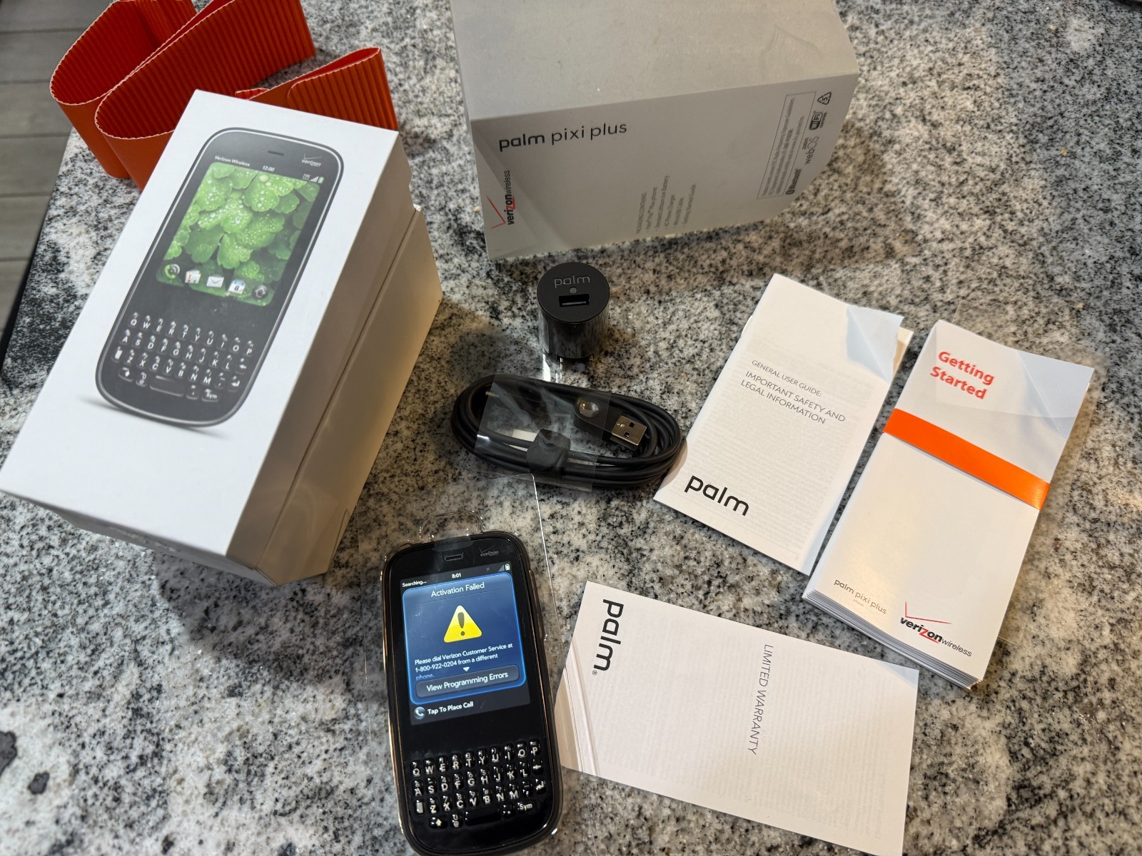 PALM PIXIE PLUS VERIZON NEW IN BOX - Tested