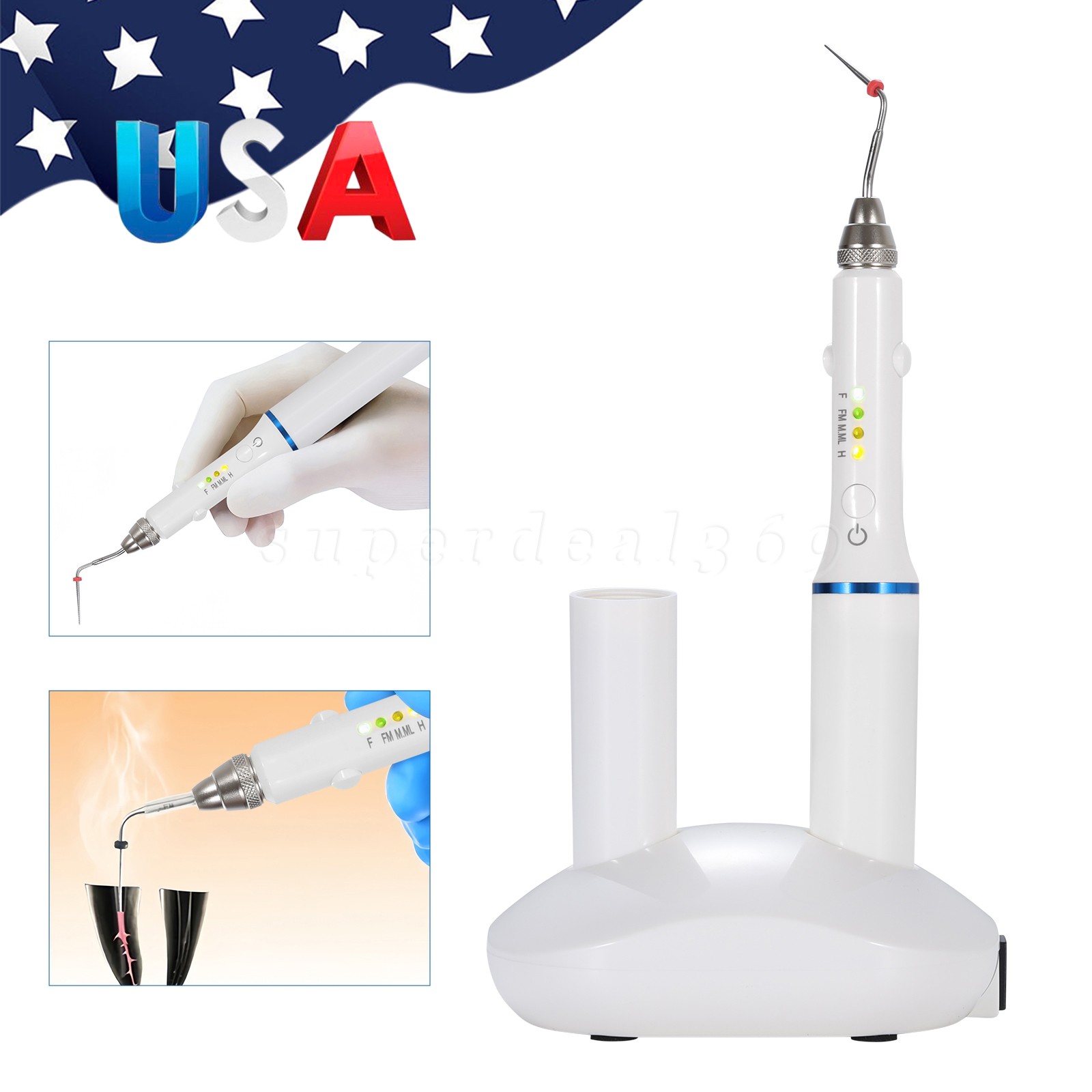Dental Endodontic Obturation System GuttaPercha Obturation Pen Cordless Wireless