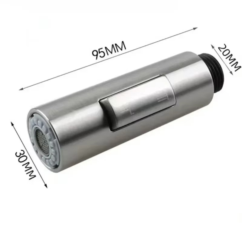 Kitchen Pull Out Faucet Sprayer Nozzle Sprayer ABS Durable Water Saving Shower S