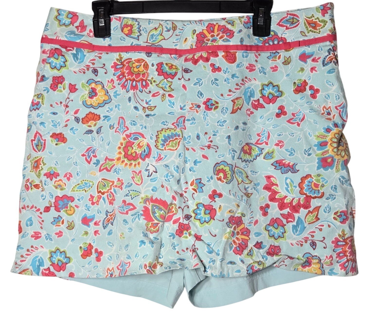 Liz Claiborne Paisley Golf Skort Size 16 Summer Active Preppy Spring Boho Sport