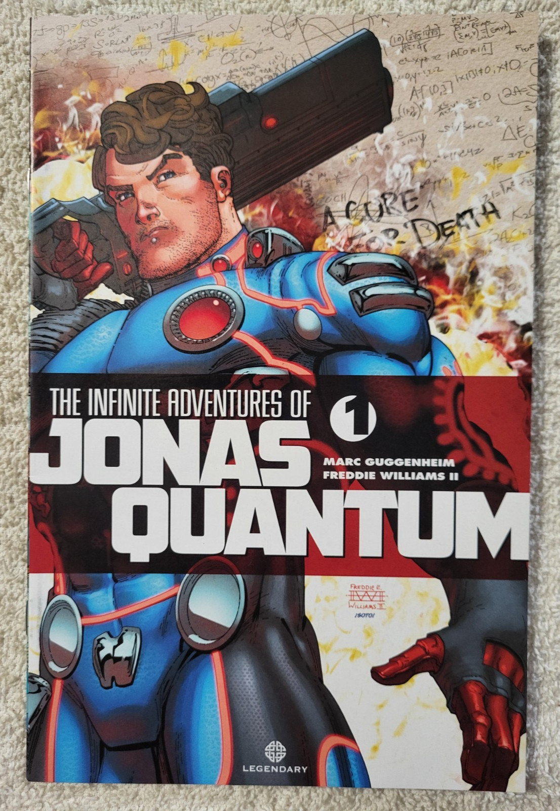 The Infinite Adventures of Jonas Quantum #1 Comic 2015 Marc Guggenheim
