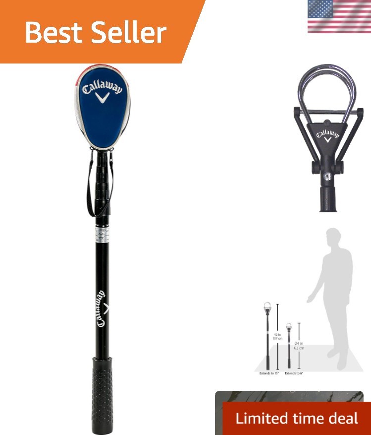 Golf Ball Retriever for Water, Telescopic with Dual-