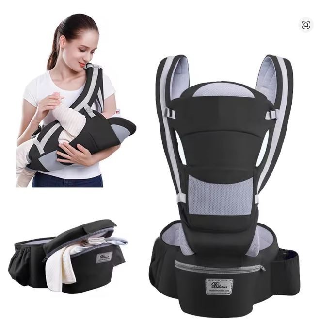 Ergonomic Baby Carrier Backpack Hipseat Sling Front Facing Newborn Infant