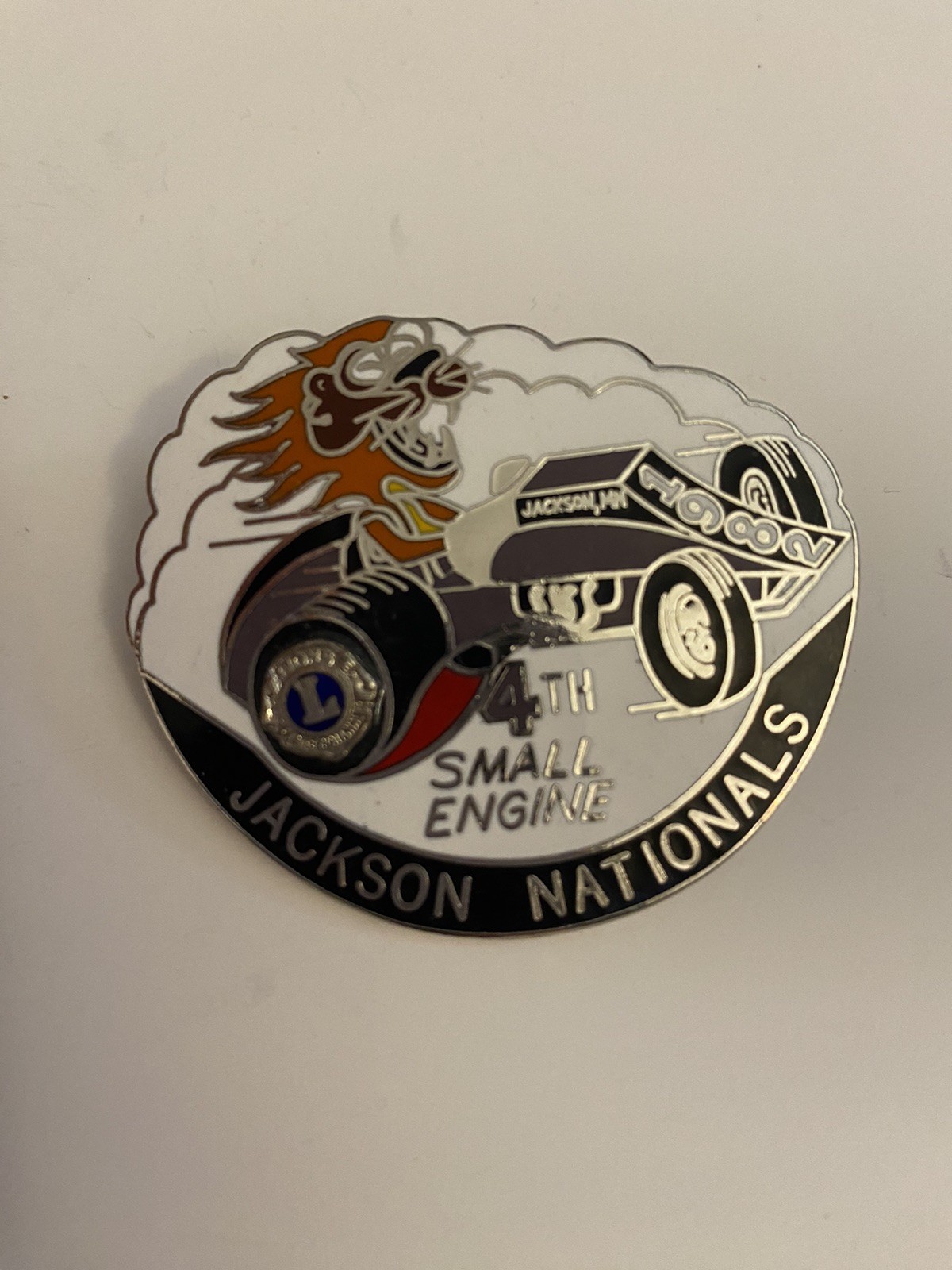 Lions 1982 Jackson Nationals Lapel Pin P102