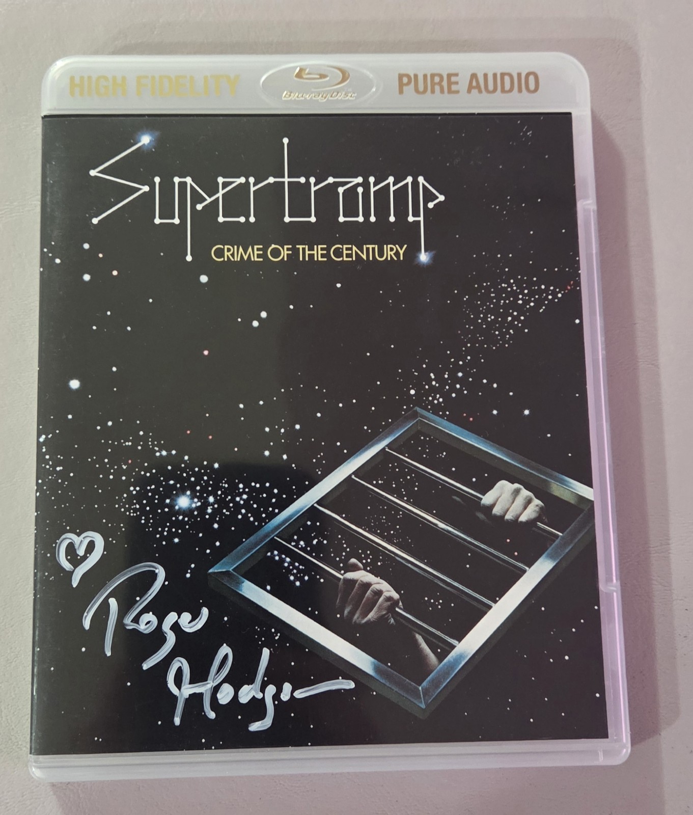 SUPERTRAMP - Crime Of The Century - Blu-Ray Audio  Signed Autographed