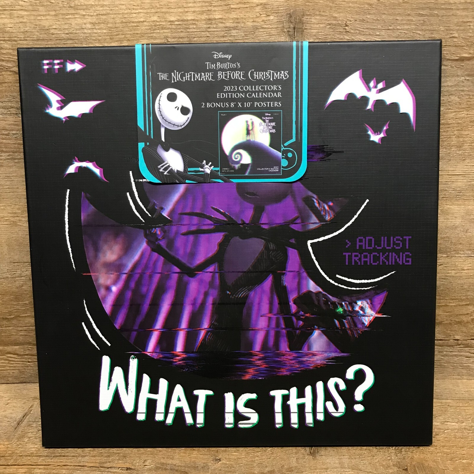 Disney  The Nightmare Before Christmas 2023 Collectors Edition Calendar & Poster