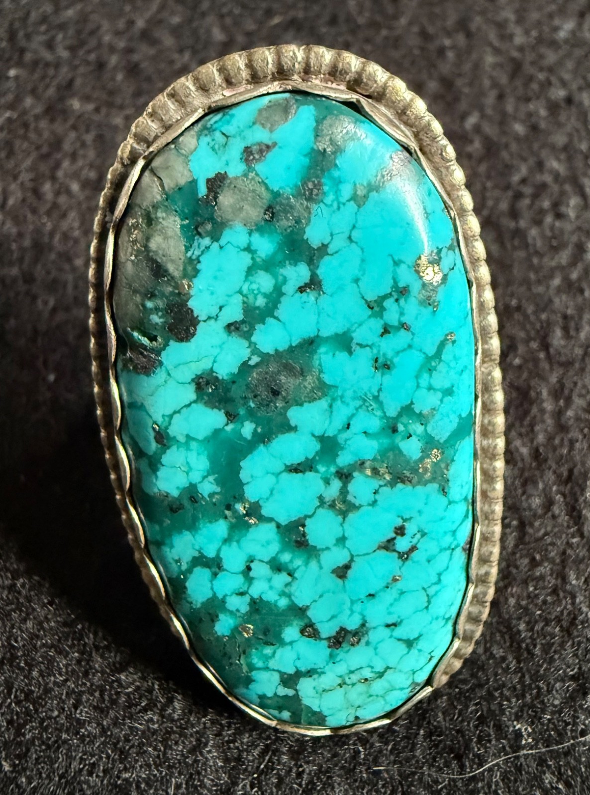Native American Turquoise ring. Approx. size 6