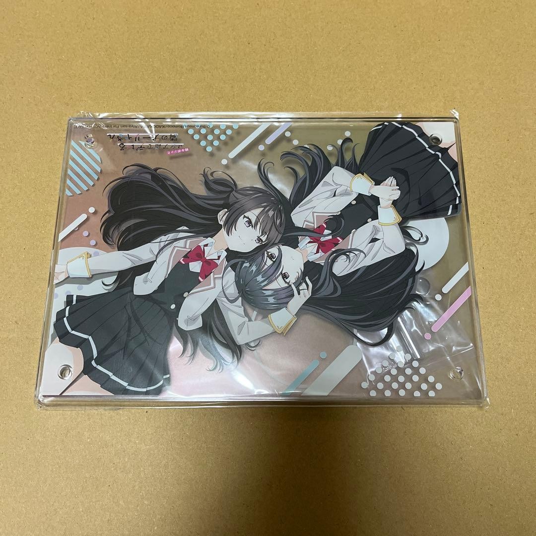 Rosidere Yuki Ayano 2-Layer Acrylic Stand Sofmap Bonus Anime Design 21cm