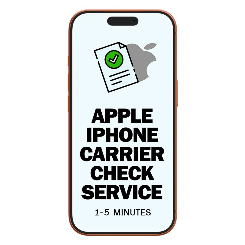 Apple iPhone Carrier & Esn Check Service
