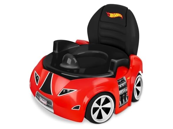 Hot Wheels Race Car Potty Training Toilet 