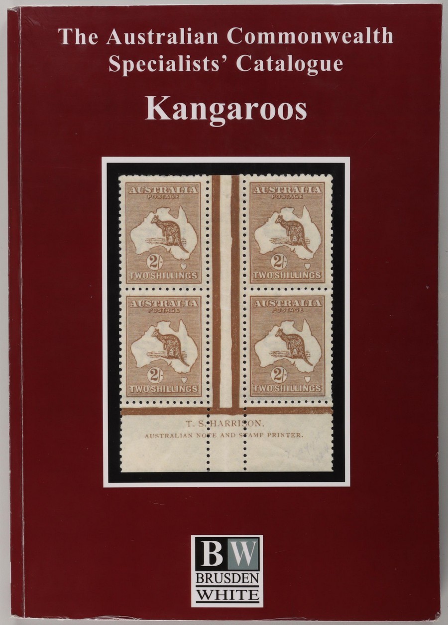 Australian Commonwealth Specialist Catalogue Kangaroos 2021 edition.