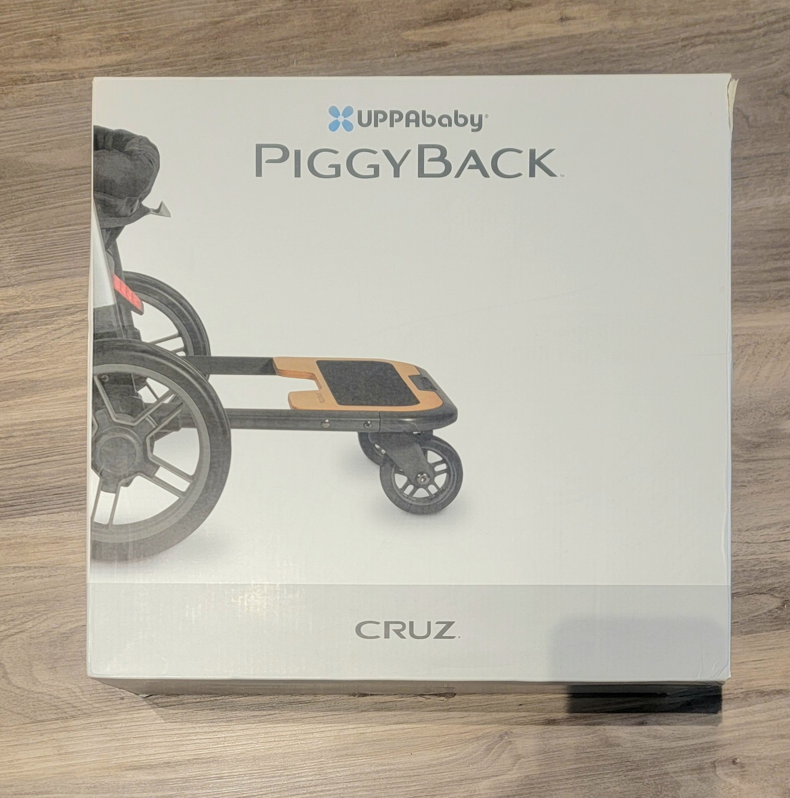 New In Box UPPAbaby PiggyBack Board for Cruz NOT COMPATIBLE W/ CRUZ V2 and Later
