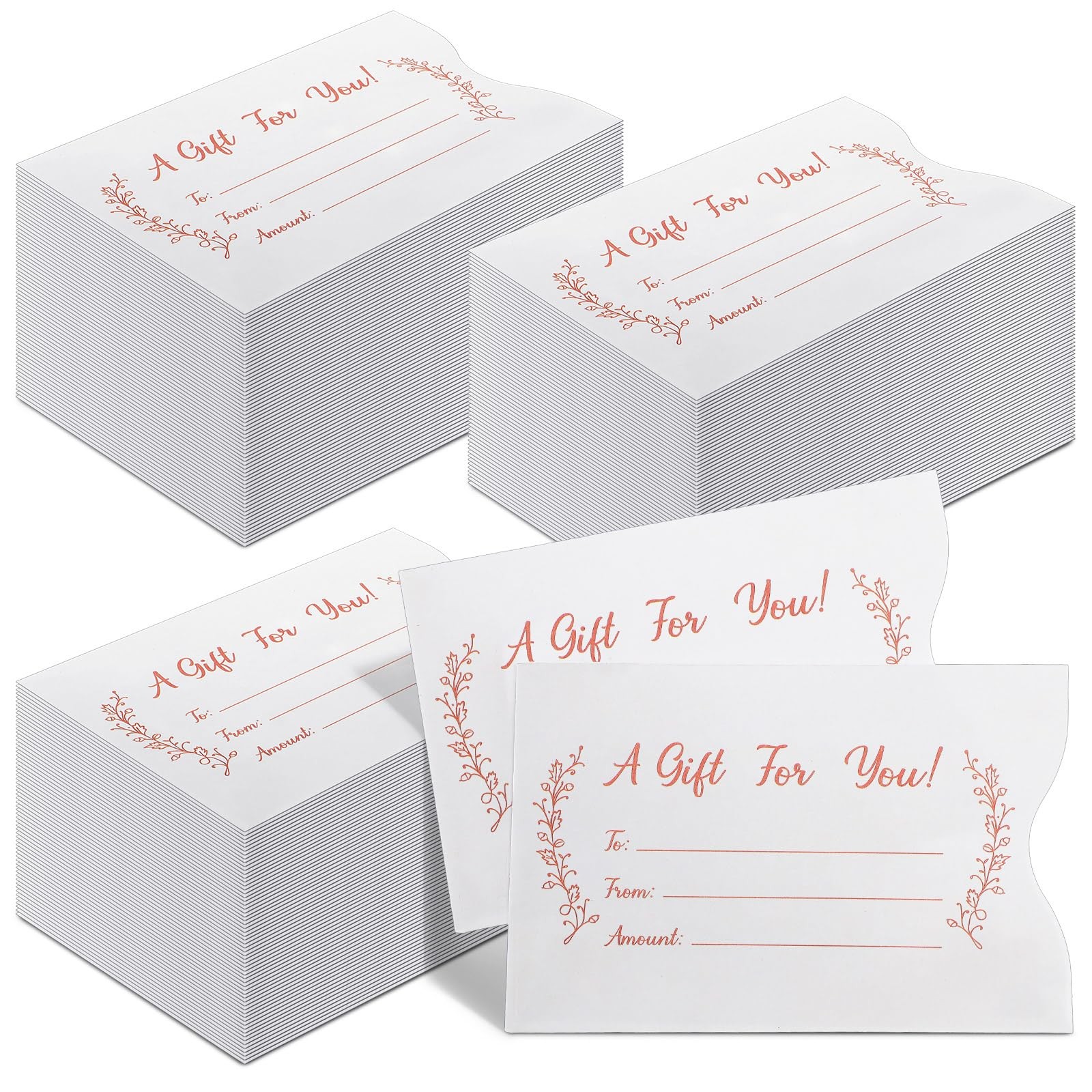 Cholemy 1000 Christmas Gift Card Sleeves Gift Card Envelopes Gift Card Holder