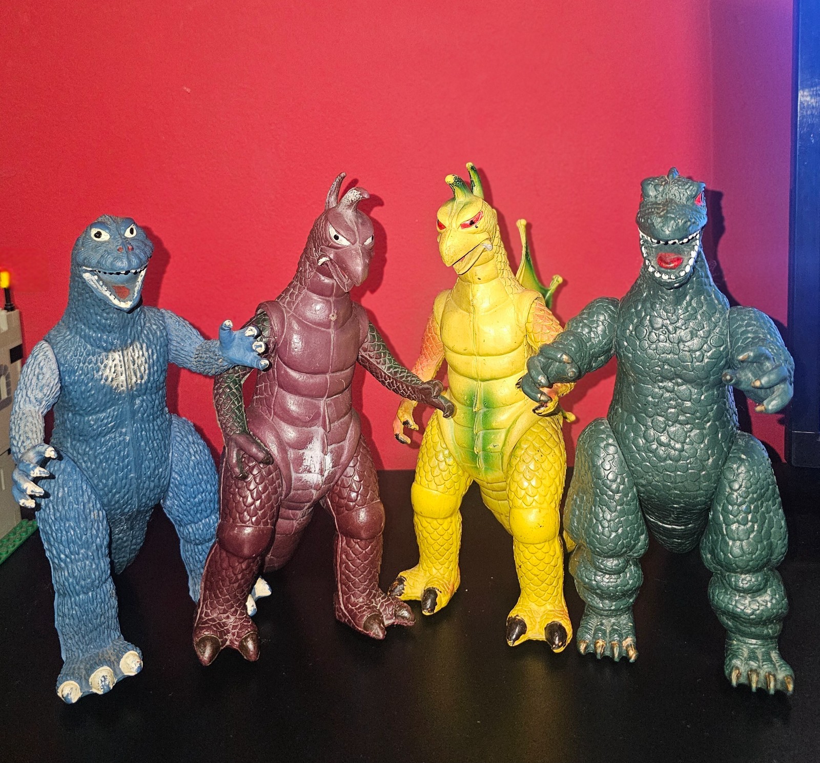 Godzilla Gigan Sharkzilla Vintage Monster figures lot