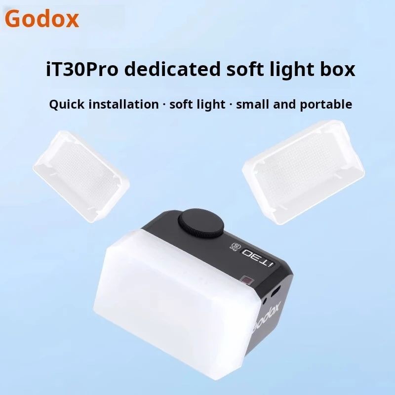 Godox IT30PRO Camera Flash Soft Light Box White Yellow Blue