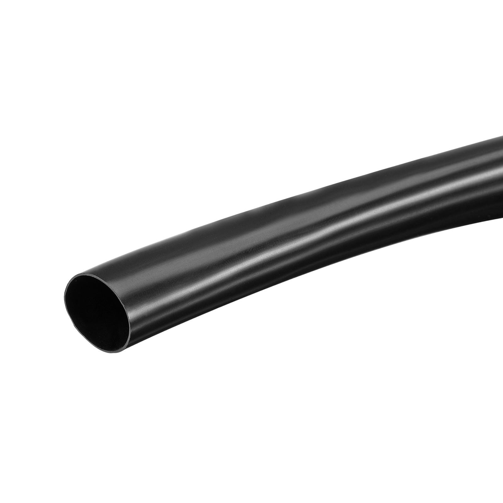 16mm ID 17mm OD PVC Hose for Protection of Wires and Cables 3.0m Length Black