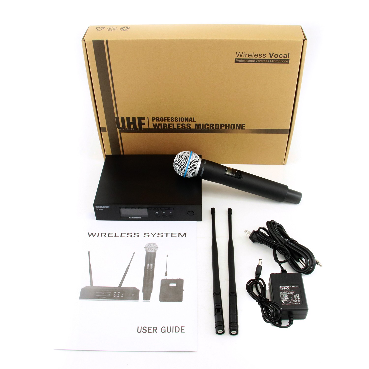 NEW QLXD4 BETA58A Handheld Wireless Vocal System Microphones Express 