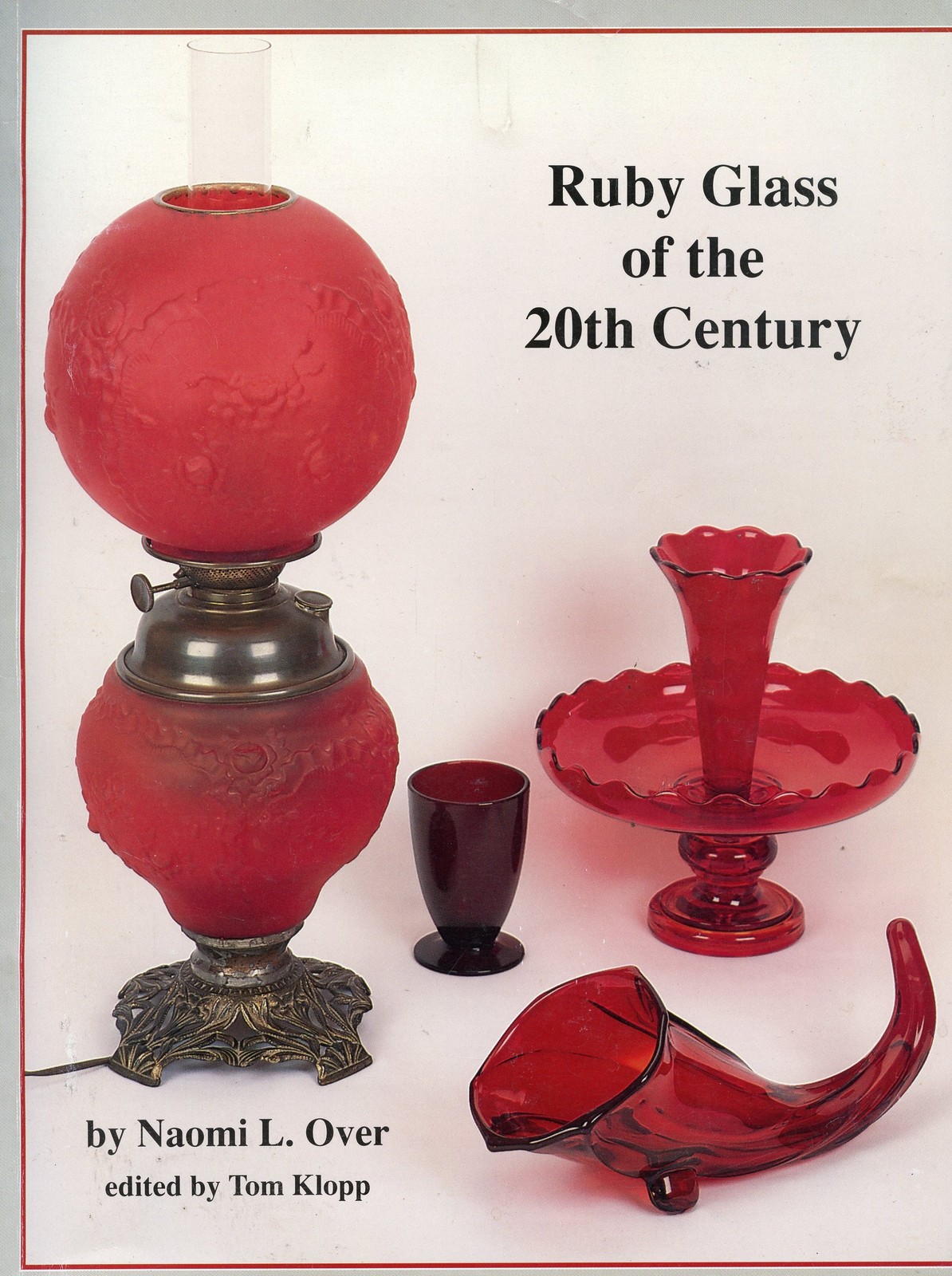 Ruby Art Glass - Makers Patterns Types / Former Library Book + Values