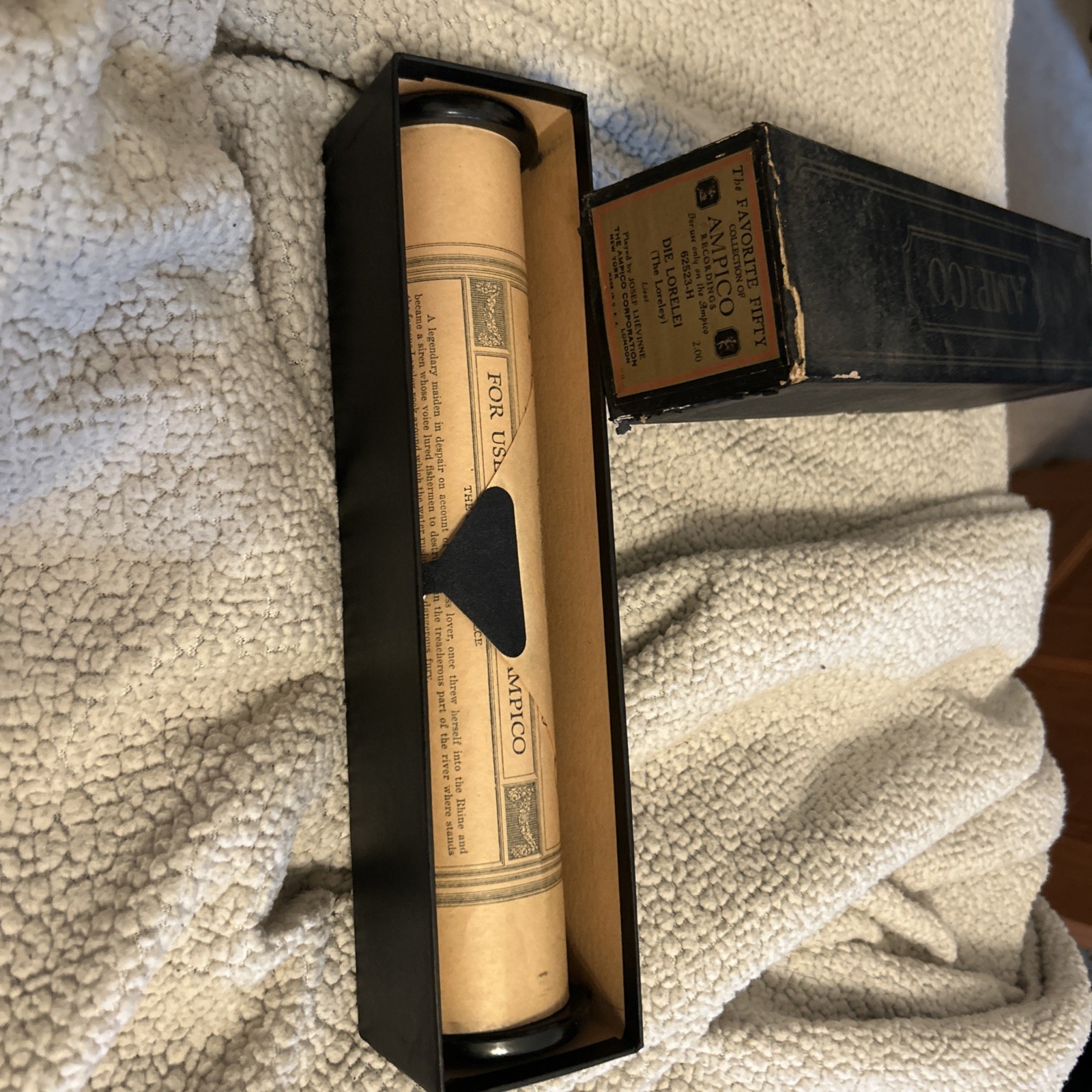 Ampico 62523-H Piano Roll In Box The Loreley DIE LORELEI