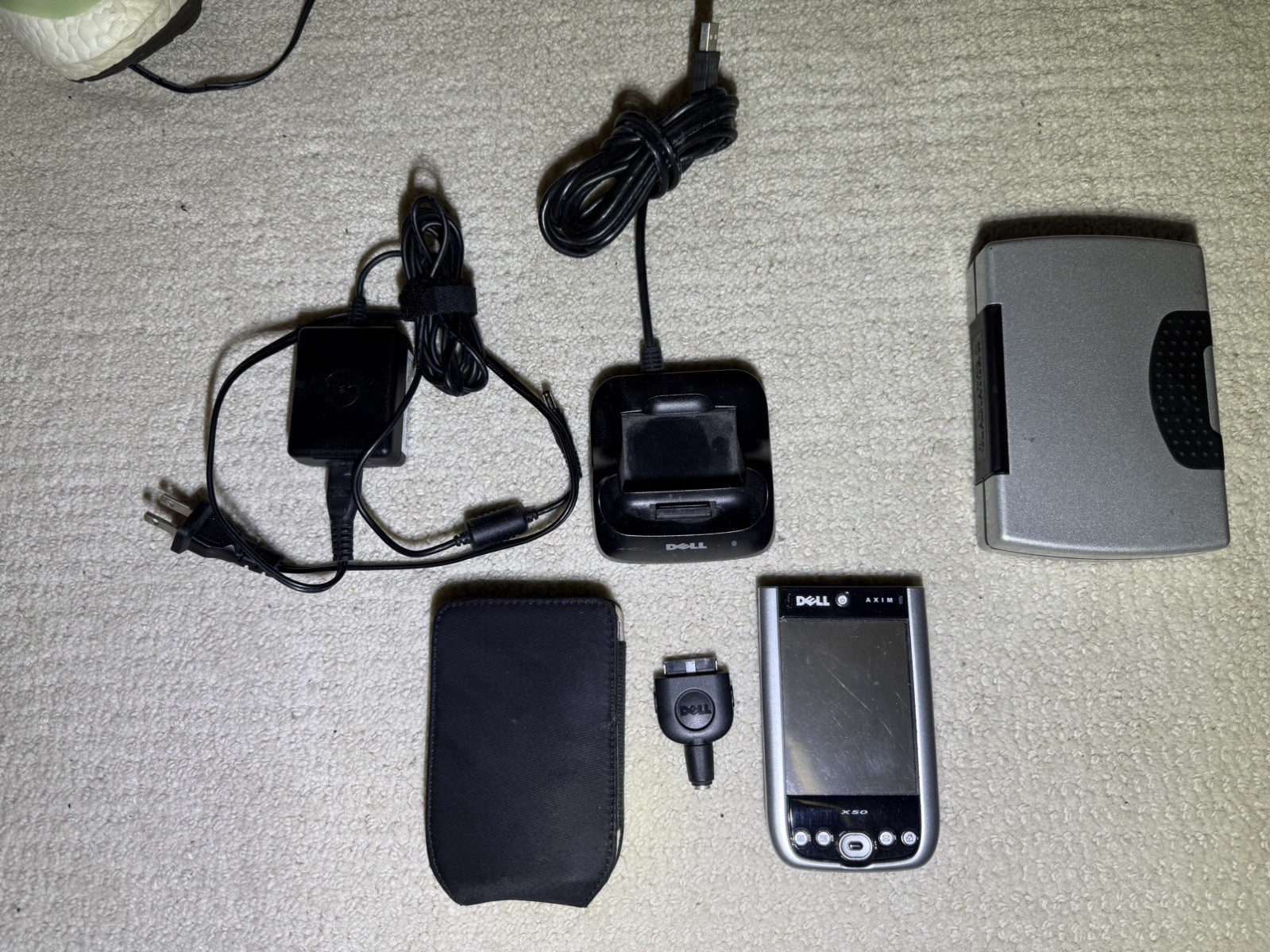 Dell Axim  X50 w/Dock, 2x Cases