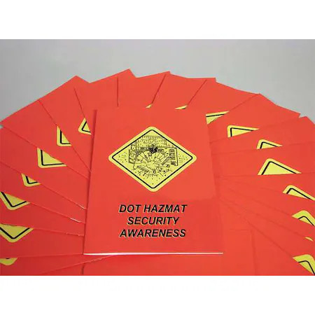 MARCOM B0001750EX Training Booklet, DOT HAZMAT Awareness, PK15