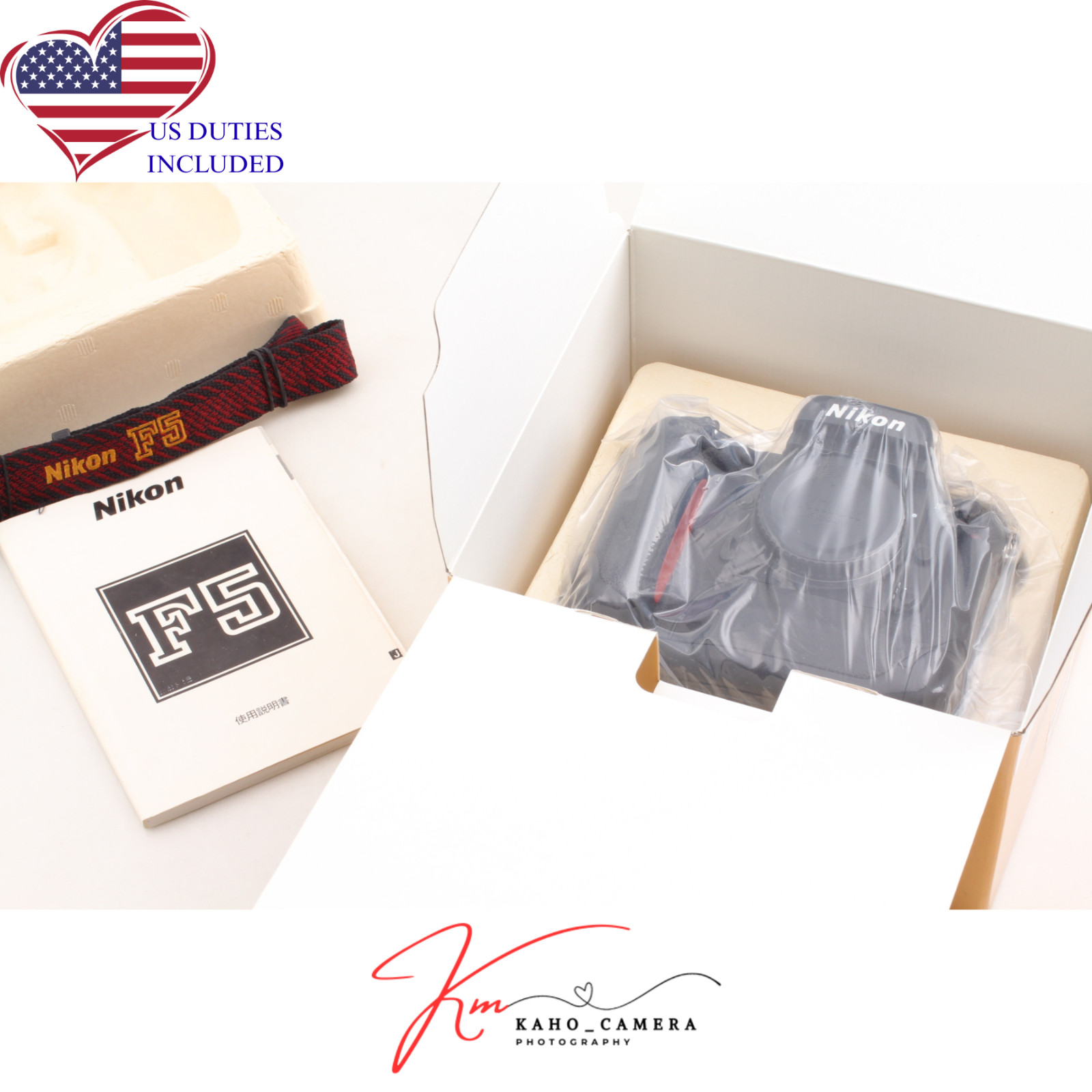 Final Late 322xxxx [MINT in Box] Nikon F5 35mm SLR Film Camera Body From JAPAN