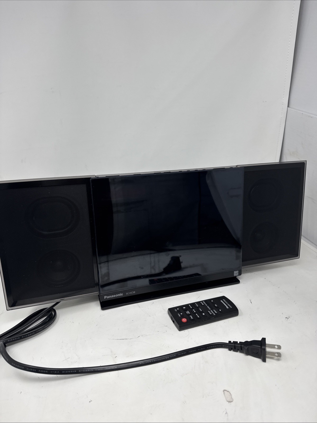 Panasonic SC HC58 Airplay Wifi iPod CD Internet Radio AM FM 40w Compact - TESTED