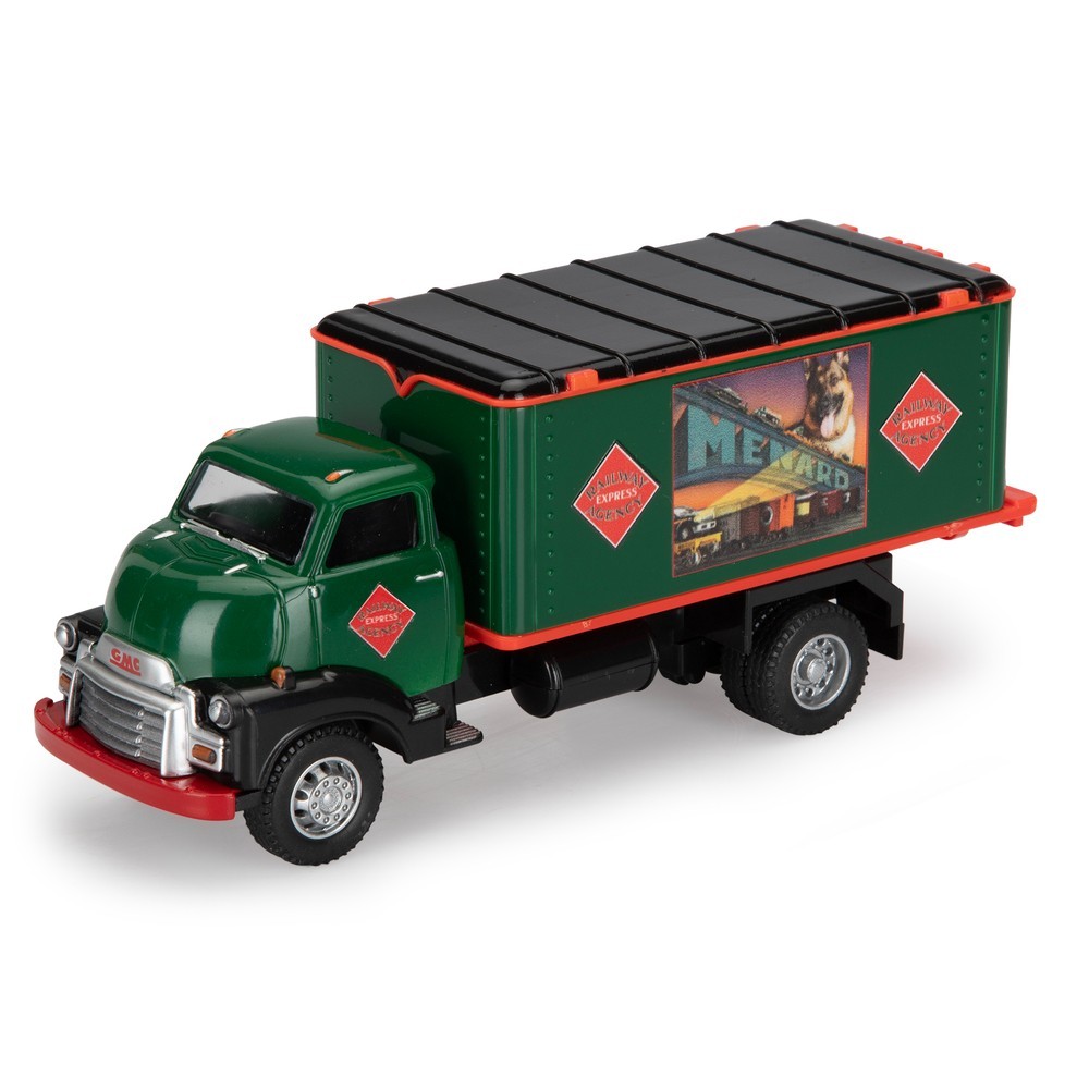 New Release Menards 1954 GMC Railway Express Box Truck 1:48 Scale O Gauge