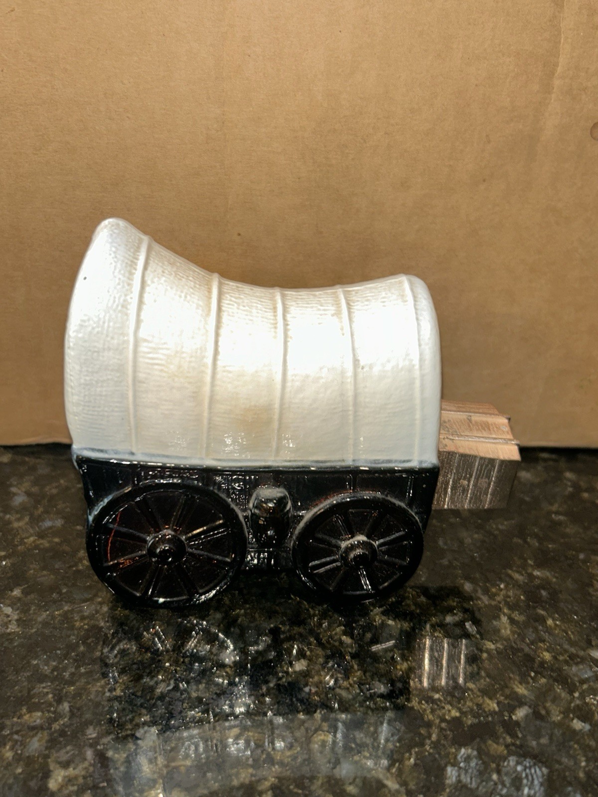 Avon Covered Wagon Wild Country EMPTY Collectible Bottle