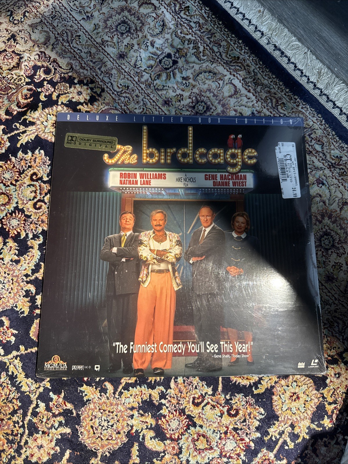 SEALED THE BIRDCAGE Laserdisc LD WIDESCREEN ROBIN WILLIAMS