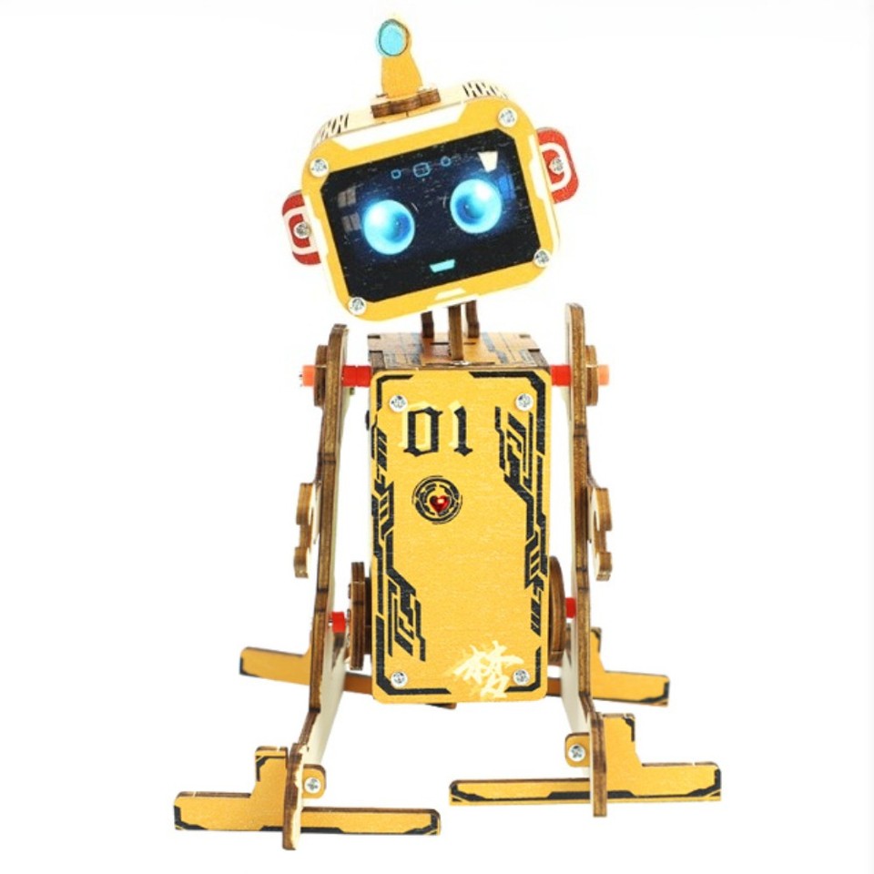 DIY Voice Controlled Robot,High tech Experimental Intelligent Toy for Kids DIY
