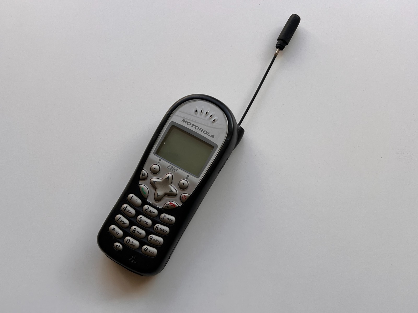 Motorola i205 Grey color – Vintage Cell Phone