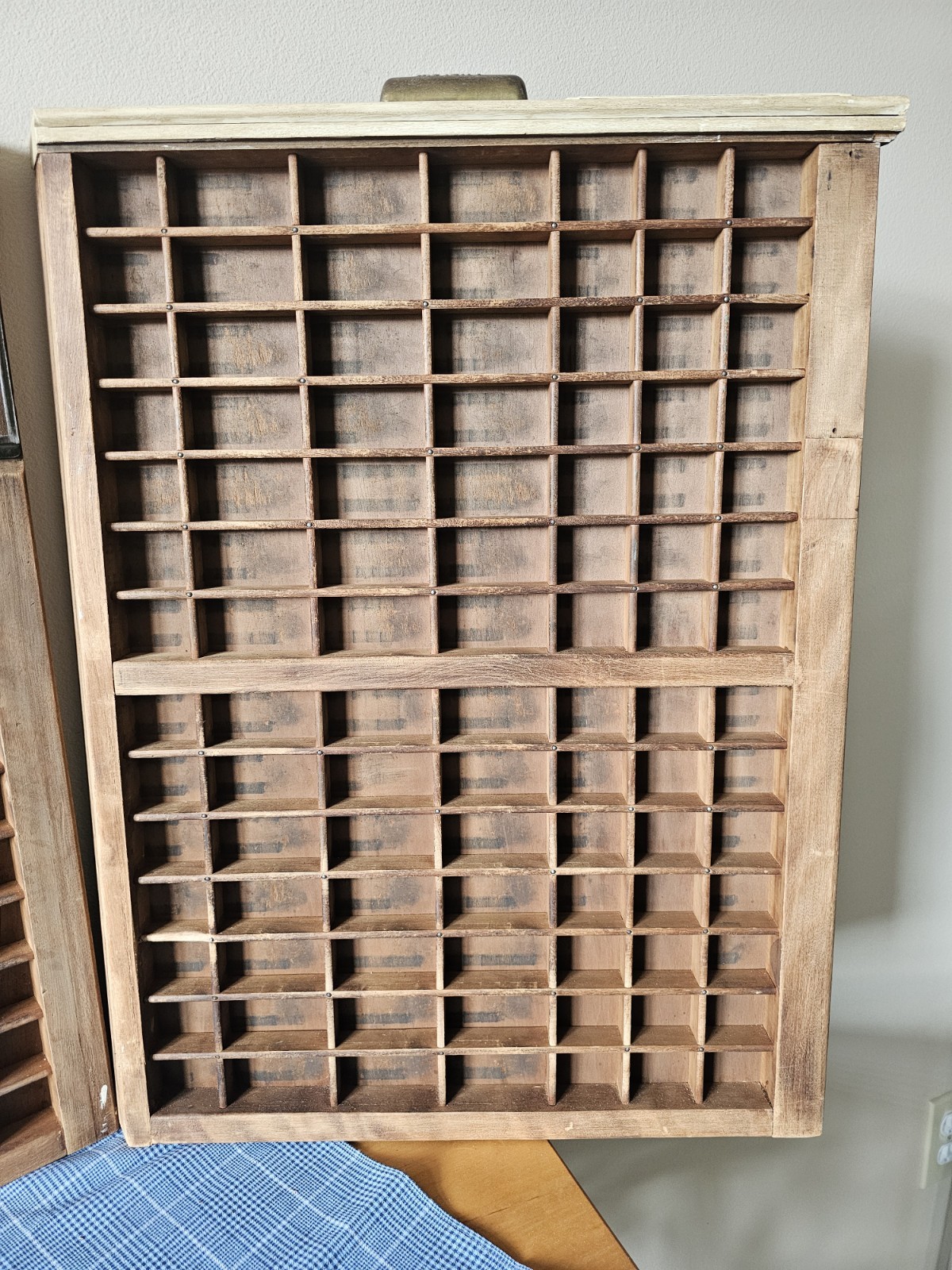 Vintage Ludlow Letterpress Printer Drawer/Tray/Shadow Box