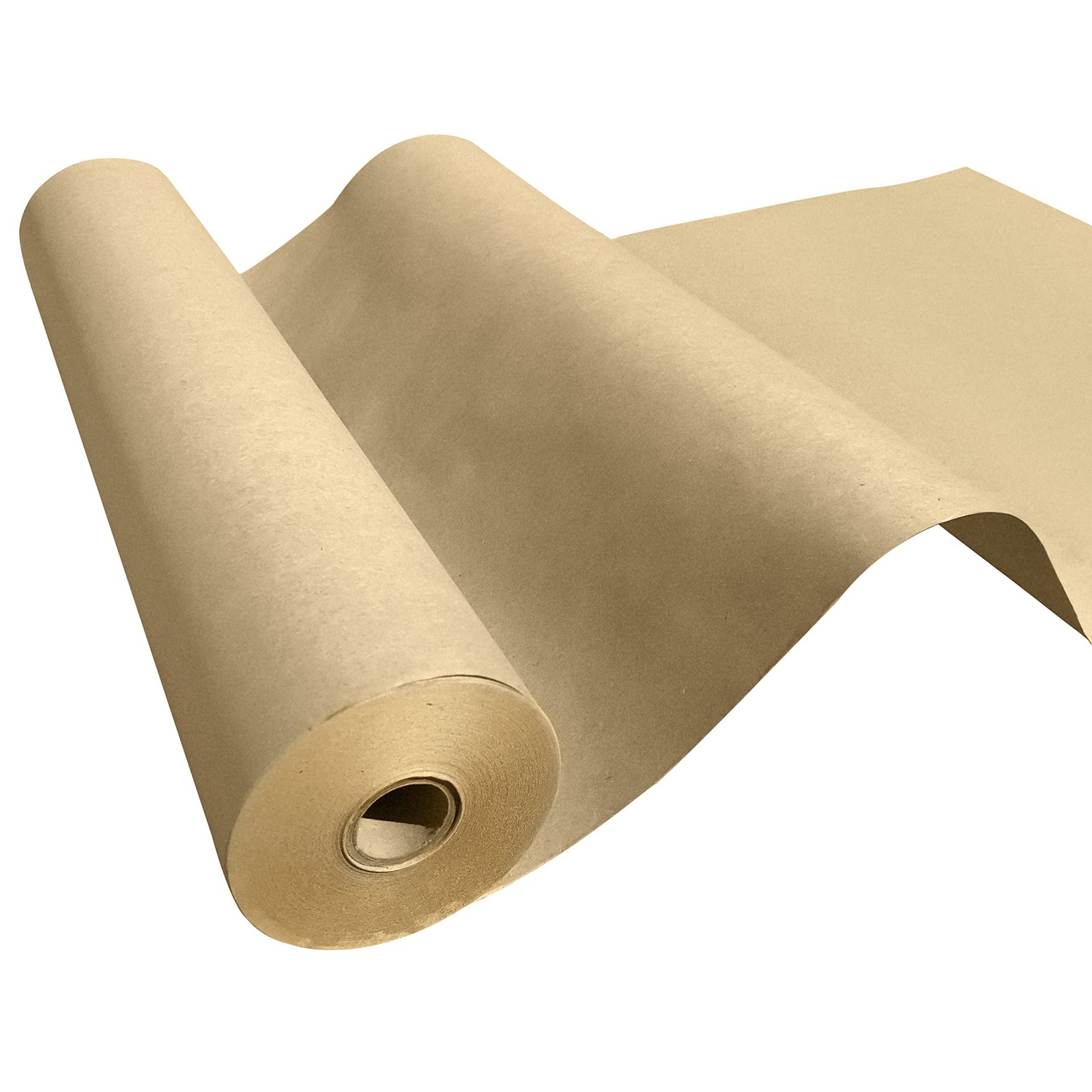 NY Paper Mill Brown Kraft Paper 17.50" x 2400" (200 feet) Jumbo Roll, Ideal f...