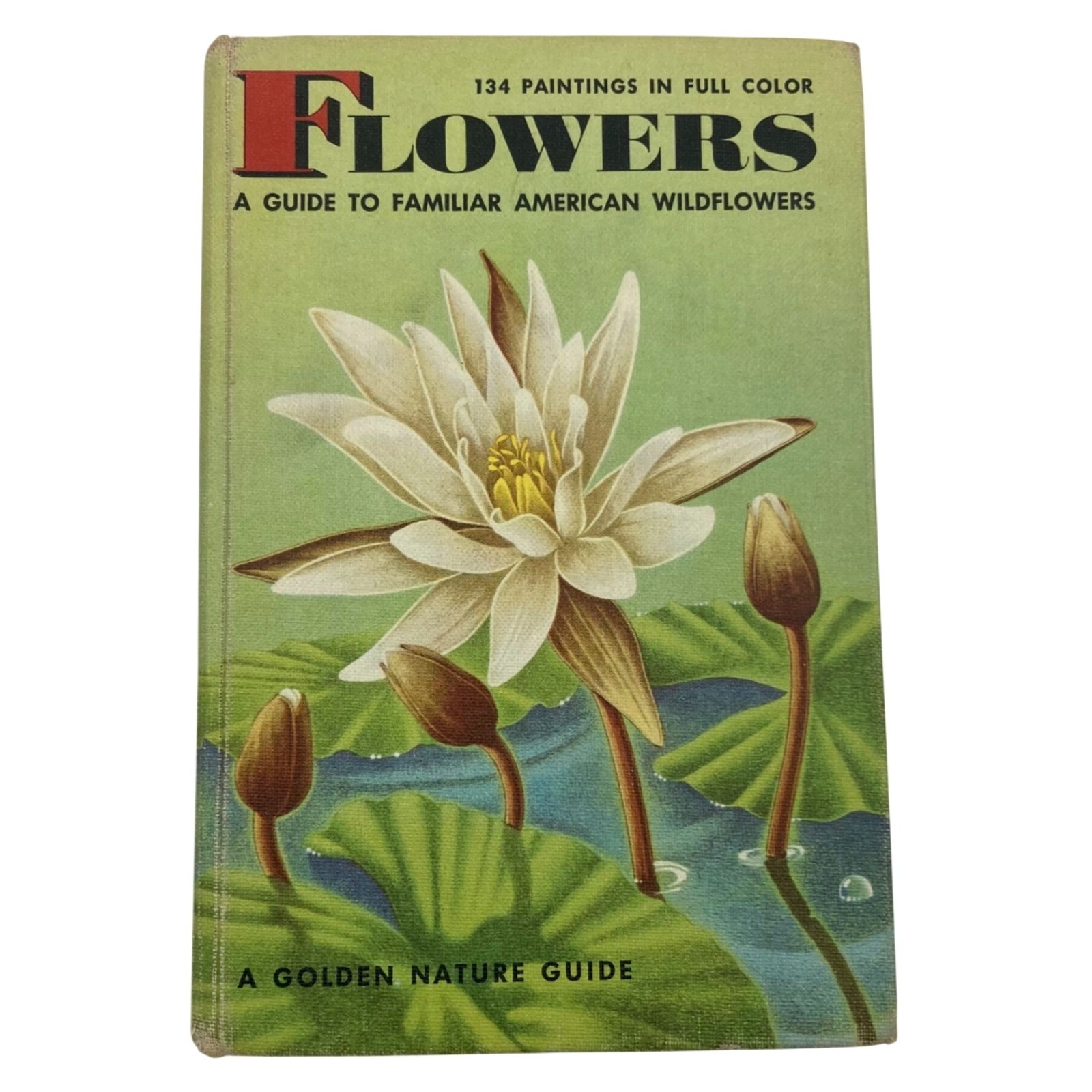 Vtg 1950 FLOWERS Guide Familiar American Wildflowers Golden Nature Zim Martin HC