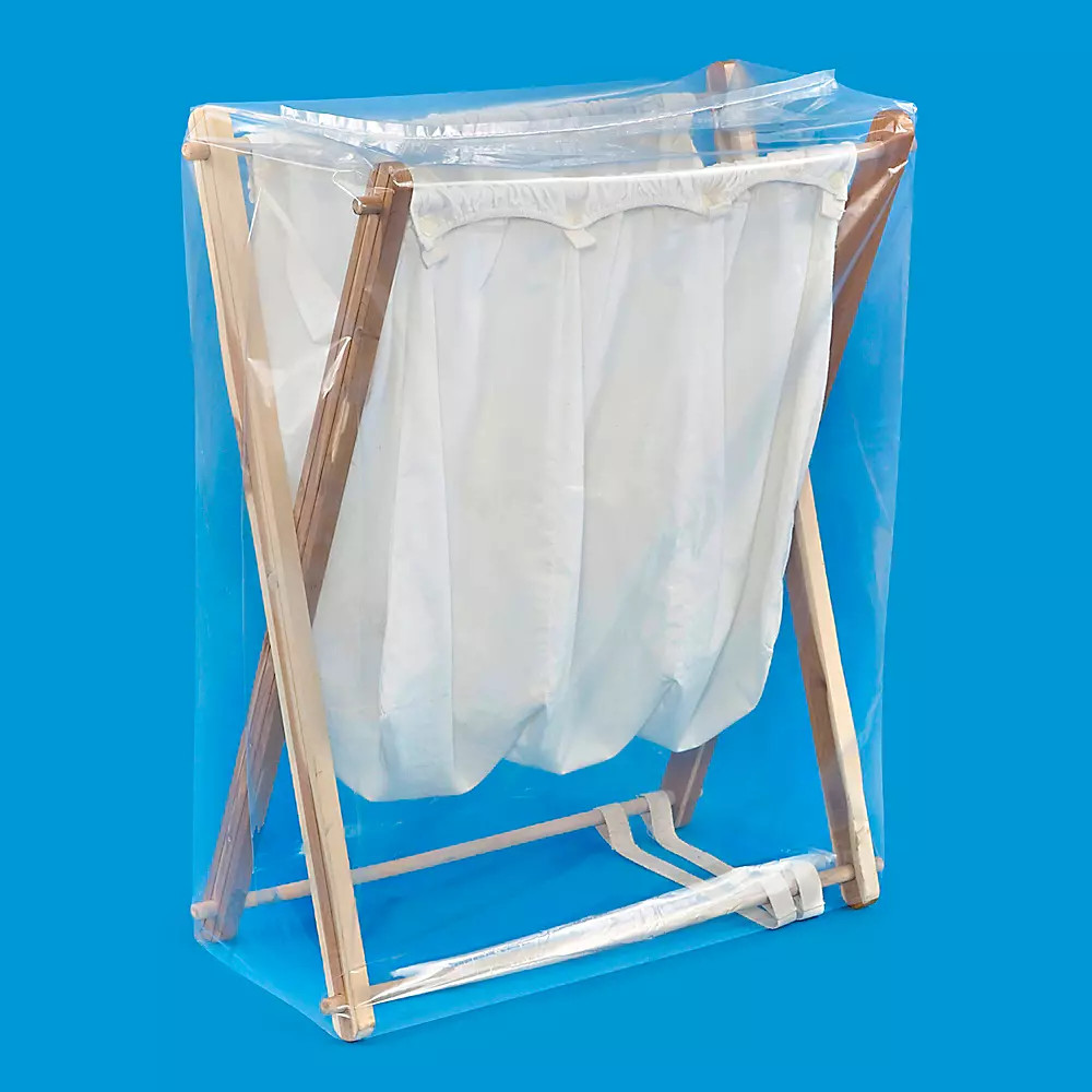 Pack of 200 24 x 10 x 36" 2 Mil Gusseted Poly Bags