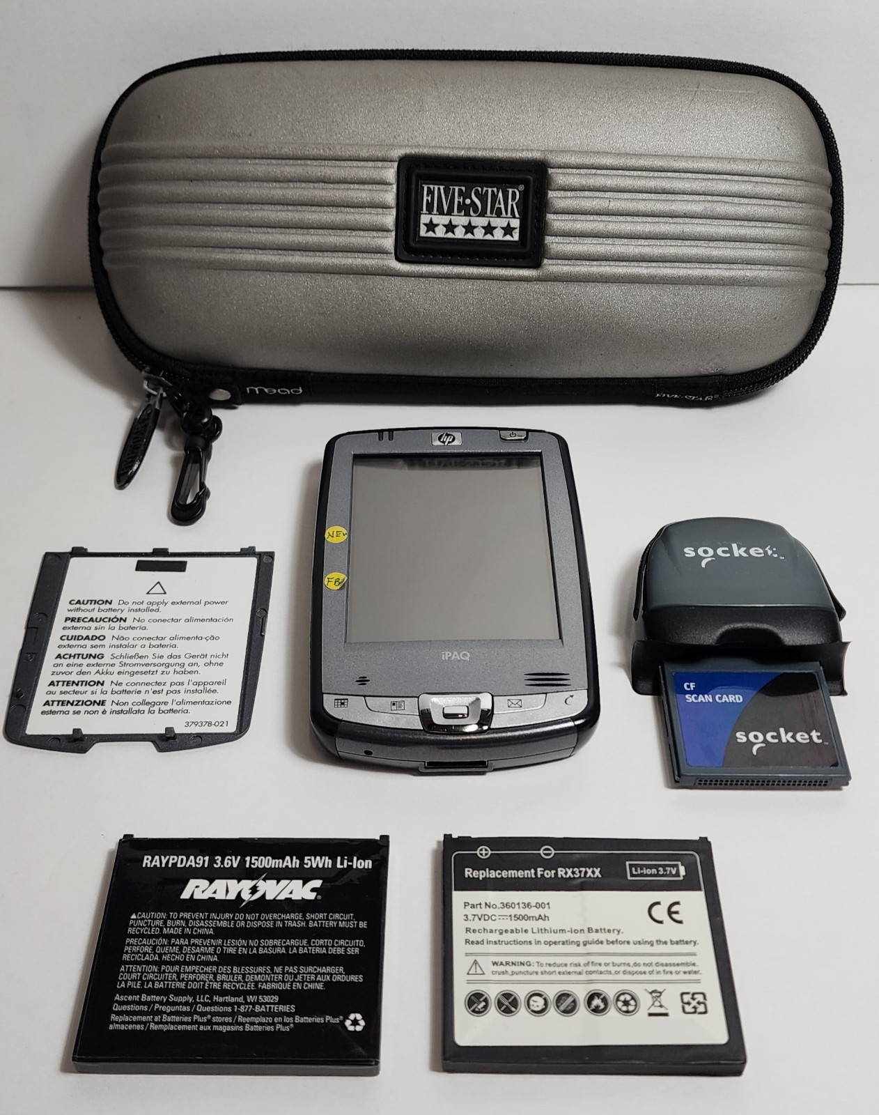 HP iPAQ hx2490B Handheld Pocket PC Windows Mobile 5.0 3.5" WiFi BT with Battery.