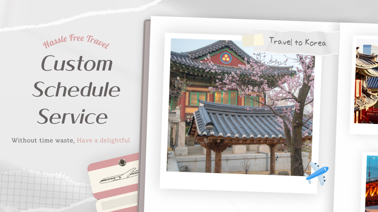 [S.korea Travel] Custom Scheduling Service_Individual/Family/Honeymoon/Group