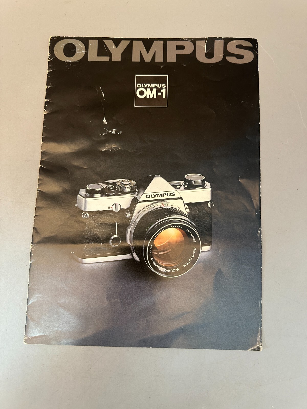 Original Instructions Manual for Olympus OM-1 Camera (Japanese Language)