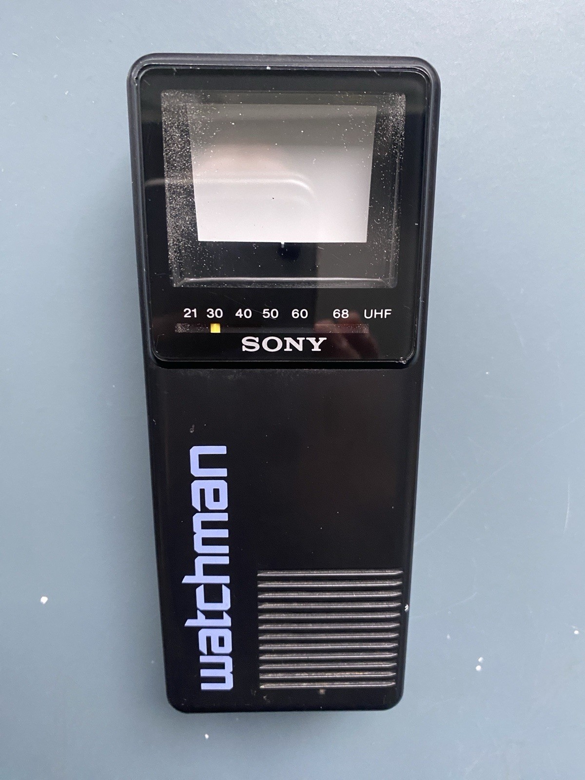 Sony Watchman FD-2B B&W Handheld TV VHF/UHF Antenna Portable Working