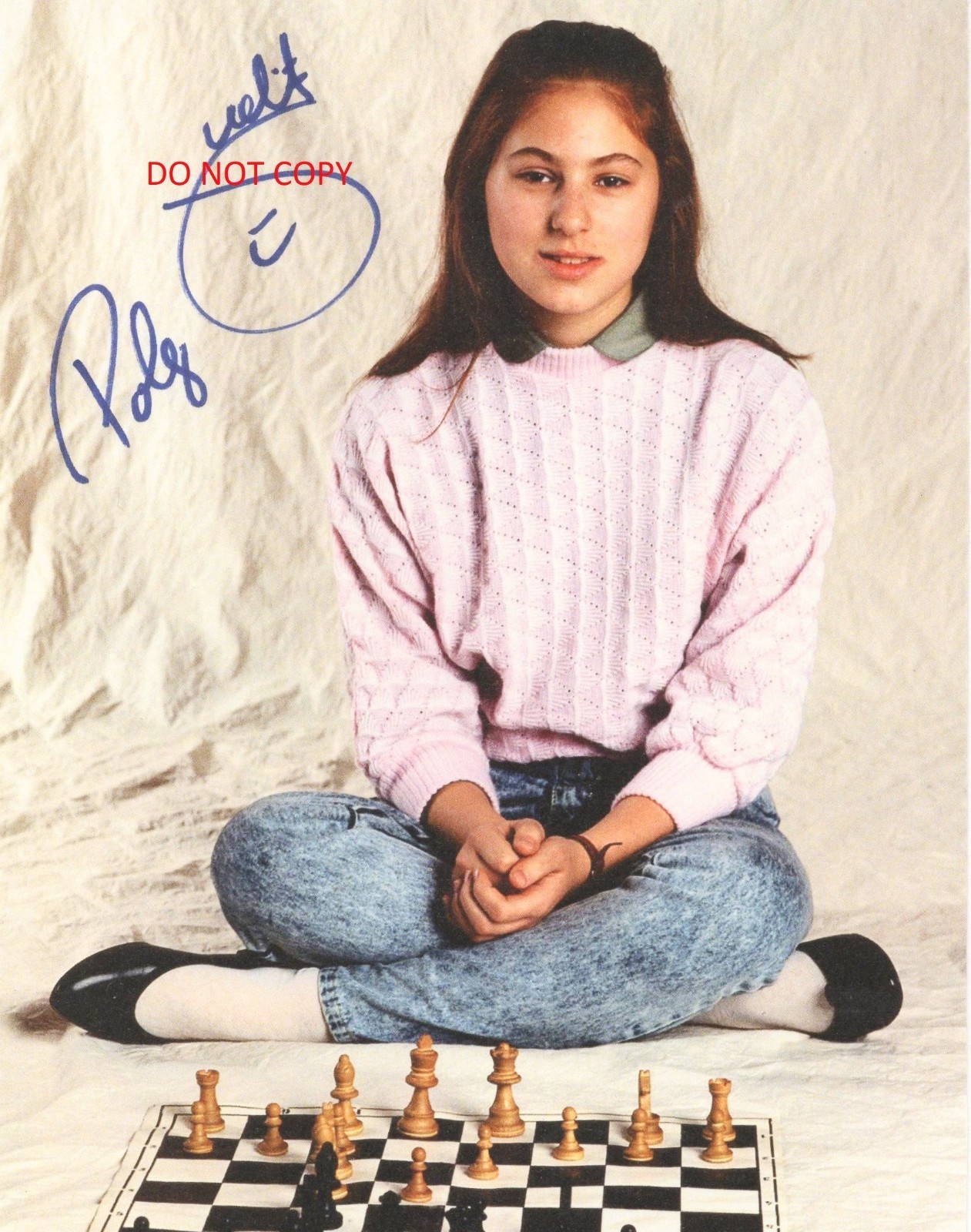 JUDIT POLGAR - CHESS MASTER Autographed Signed 8x10 Reprint Photo #1 !!